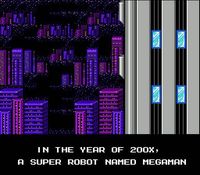 une photo d'Ã©cran de Mega Man 2 sur Nintendo Nes